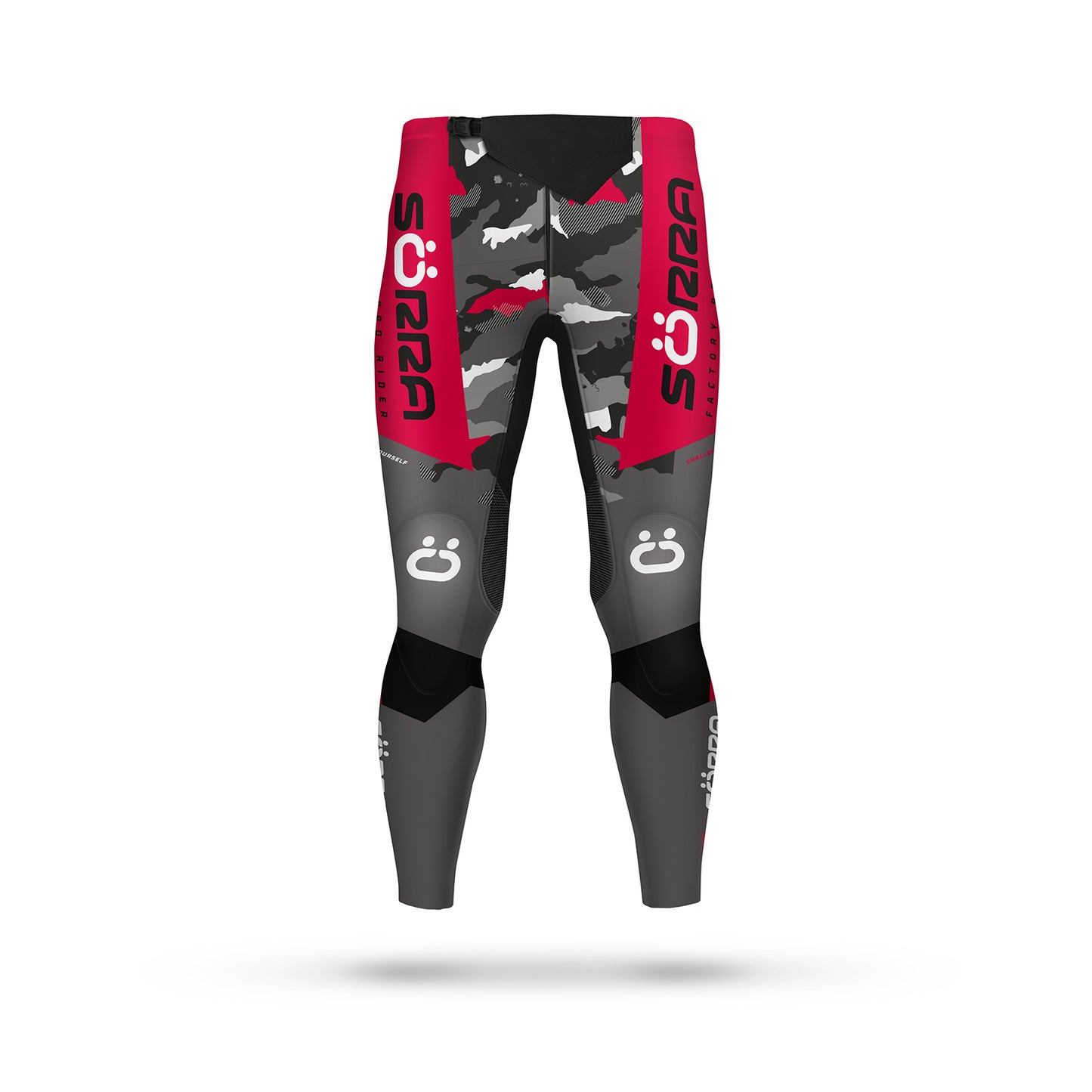 Factory Trial Pant Grey/Black/Red