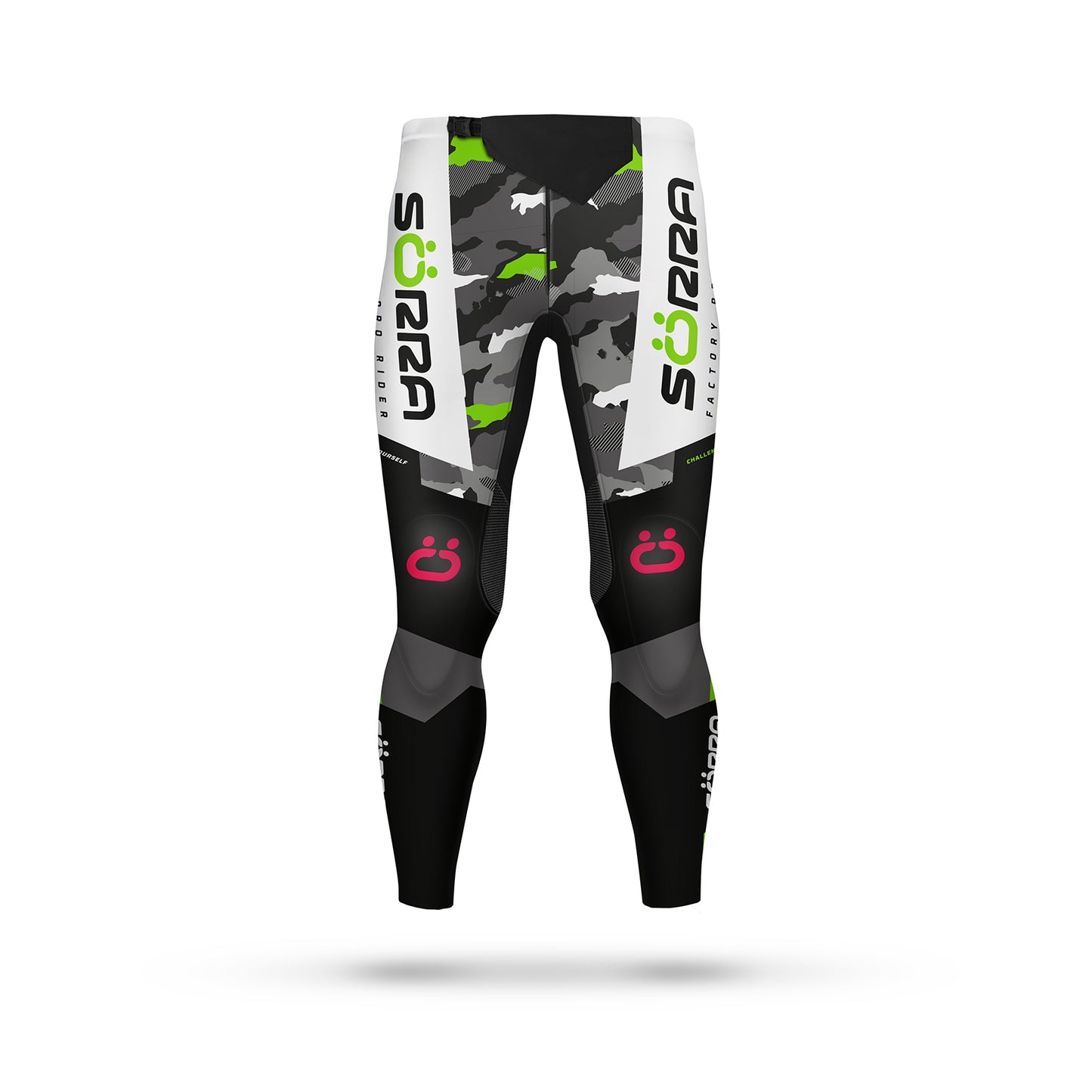 Factory Trial Pant Black/Grey/Green (Vertigo)