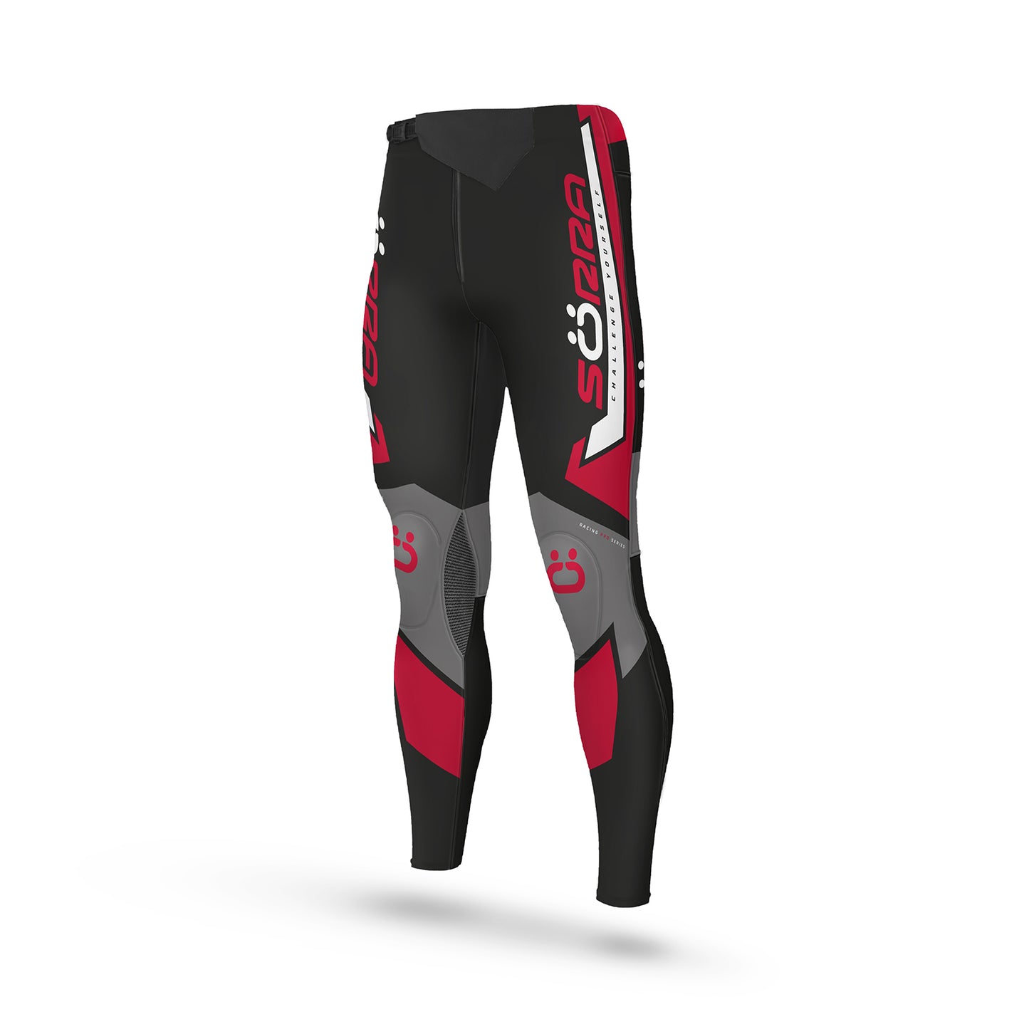 Race Trial Pant (with buckle) Black/Red/Grey 23'