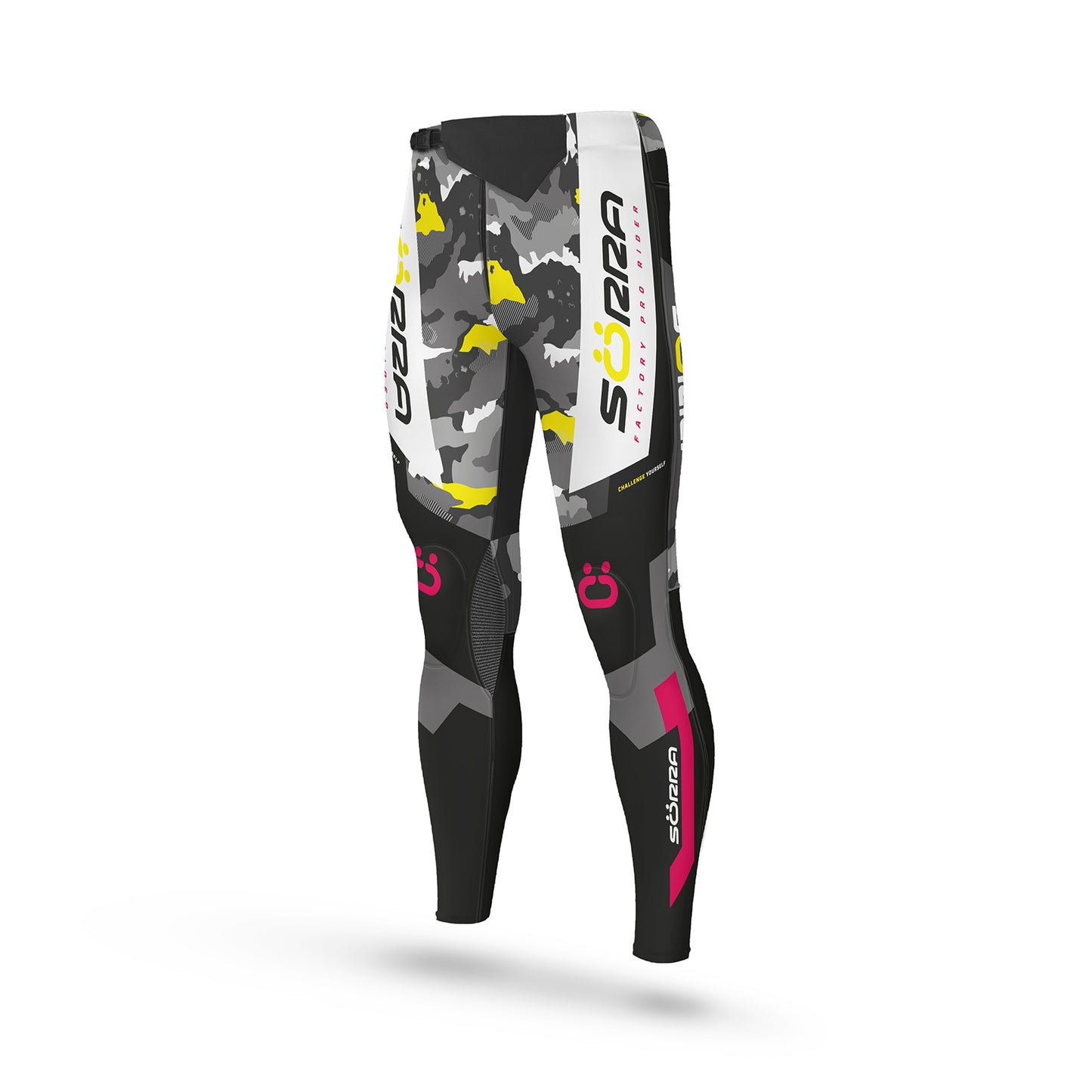 Factory Trial Pant Black/Grey/Red/Yellow 23'