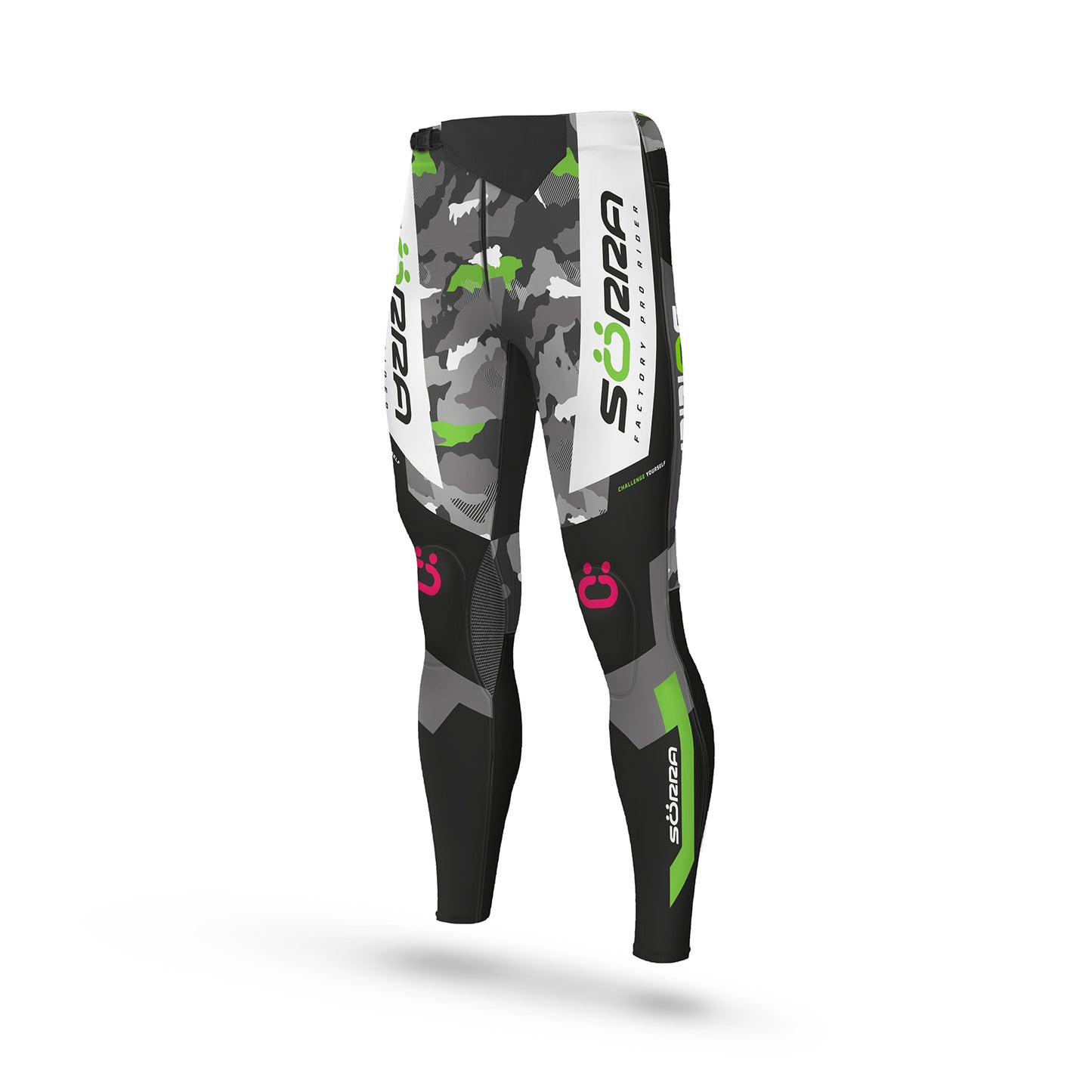Factory Trial Pant Black/Grey/Green (Vertigo)