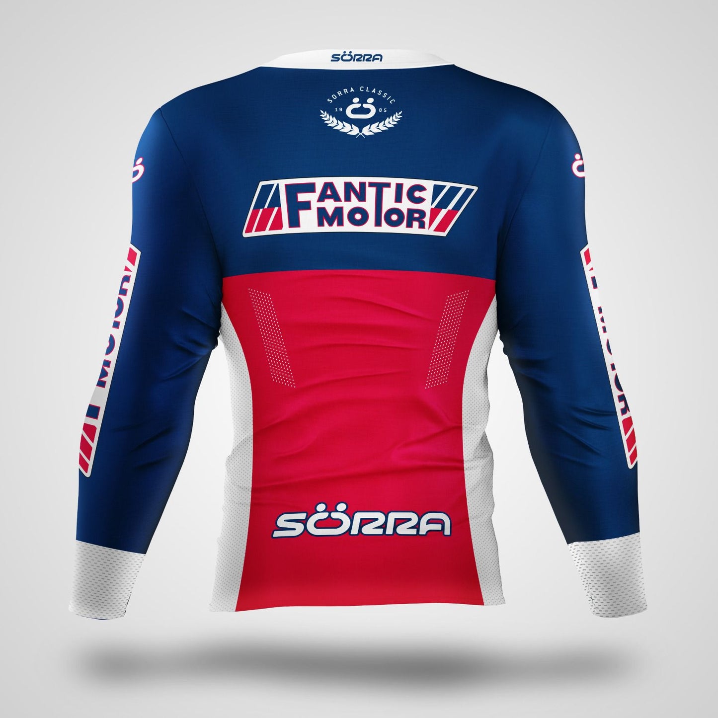 Race Trial Jersey Blue/Red/White Fantic SE