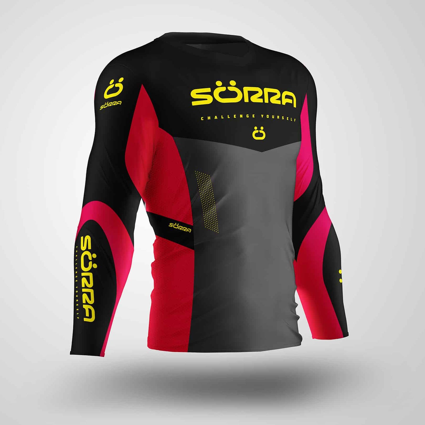 Race Trial Jersey Red/Black/Yellow (TRS) '22