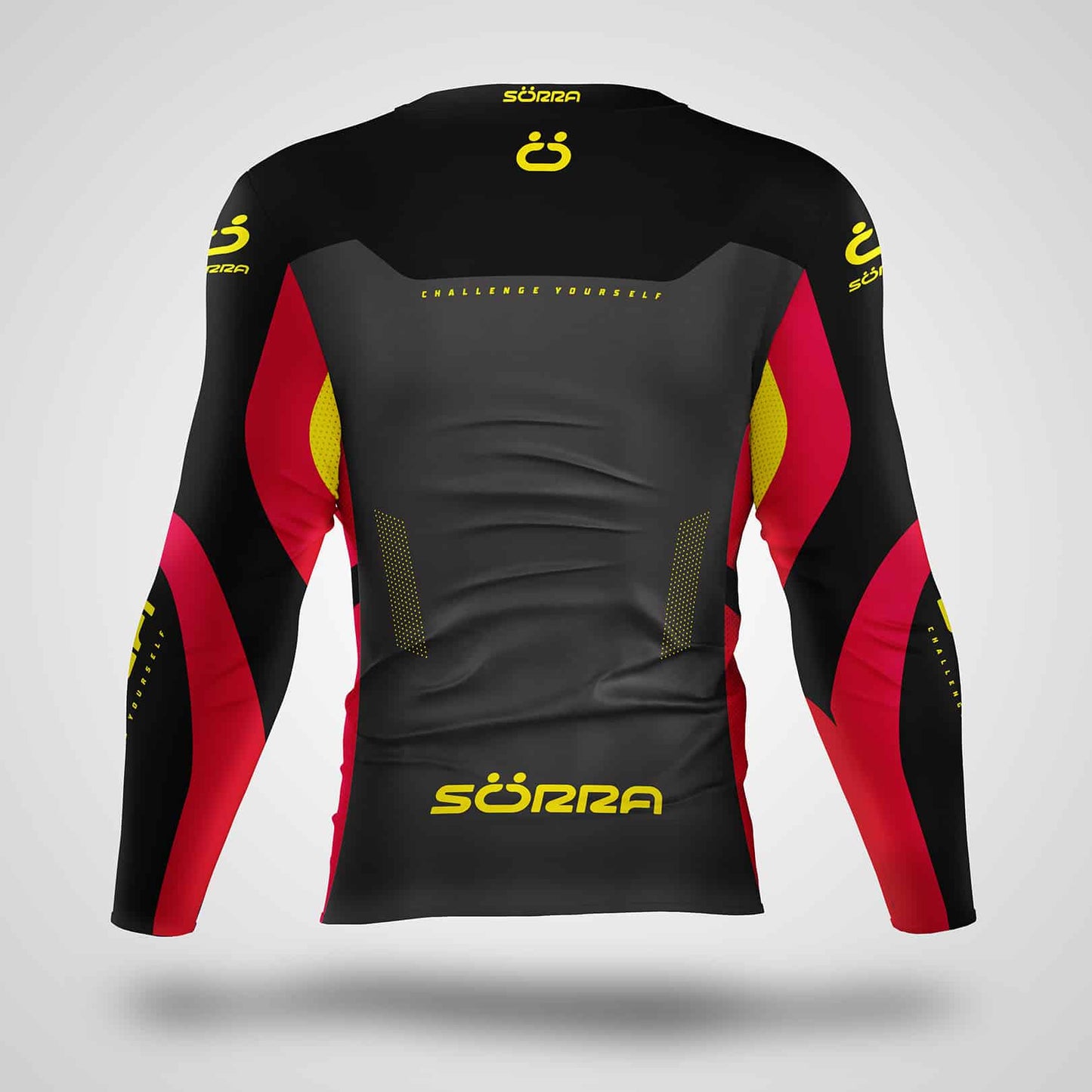 Race Trial Jersey Red/Black/Yellow (TRS) '22