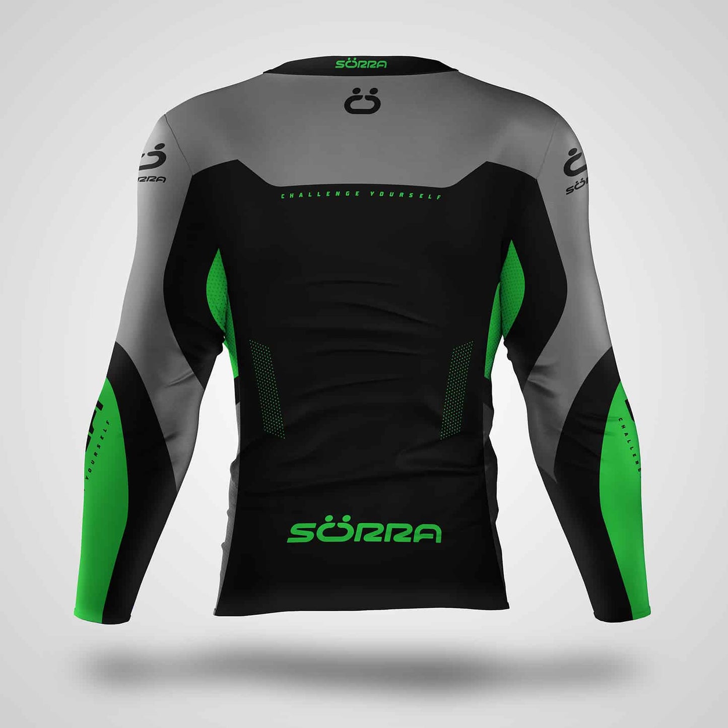 Race Trial Jersey Green/Grey/Black 22'