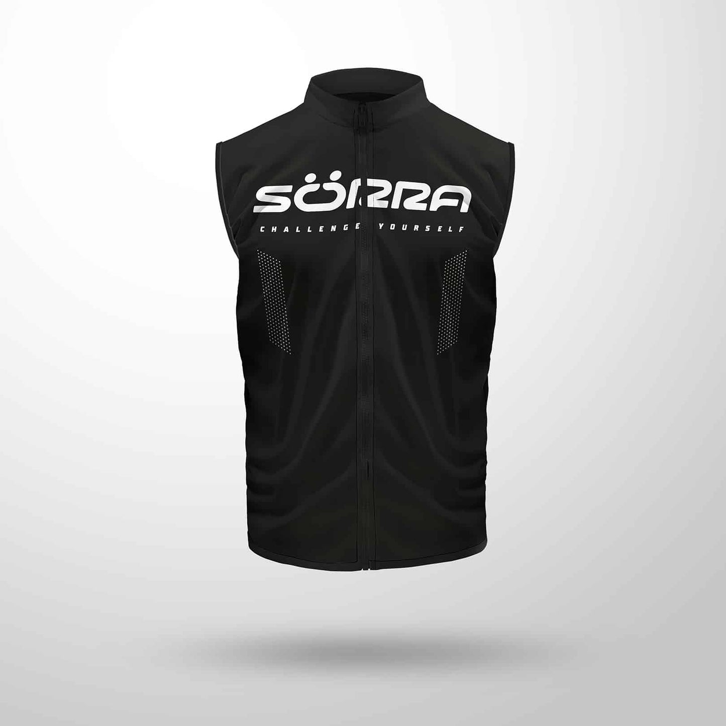 Sorra Racing Vest/Gilet Black/White