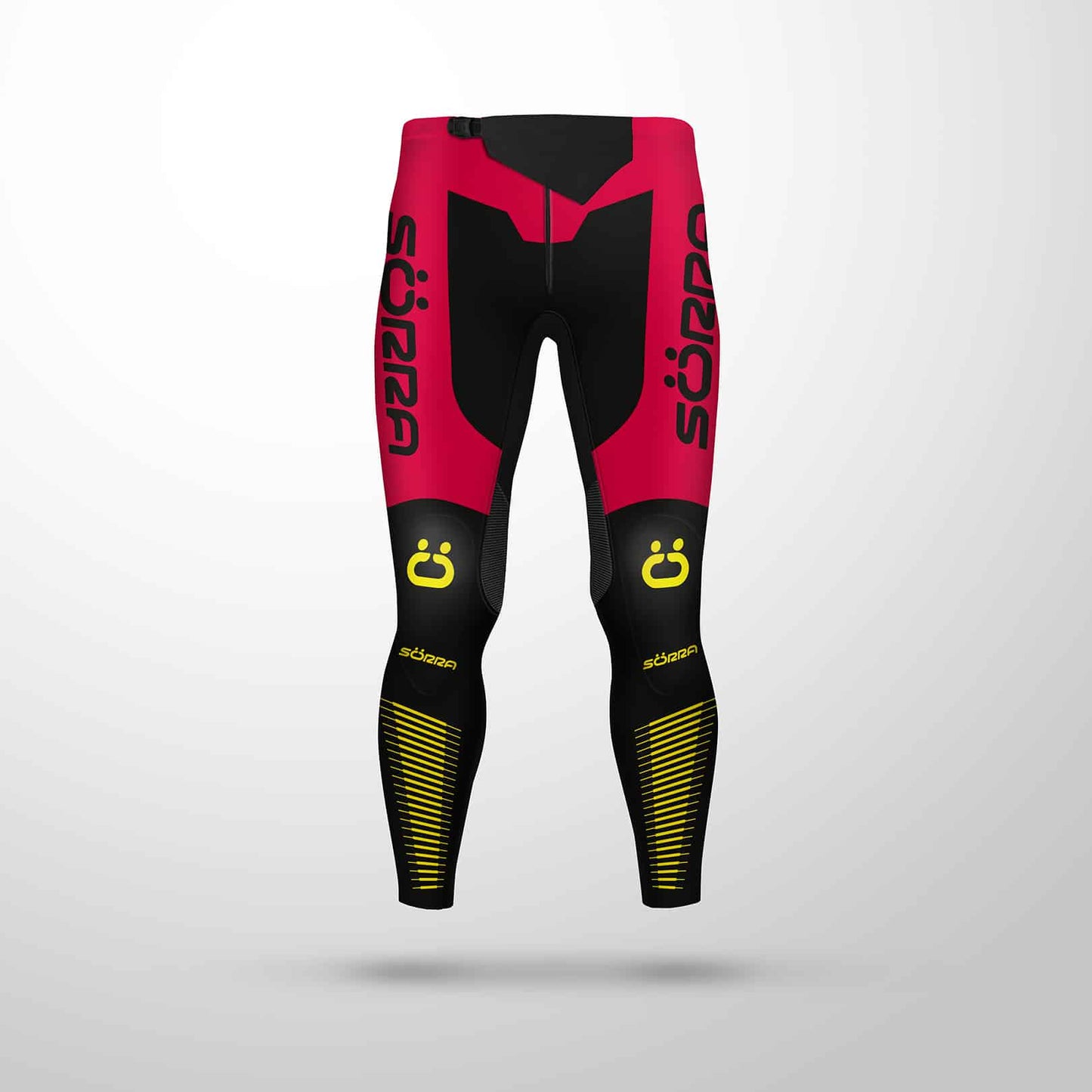 Race Trial Pant (with buckle) Red/Black/yellow (TRS) '22