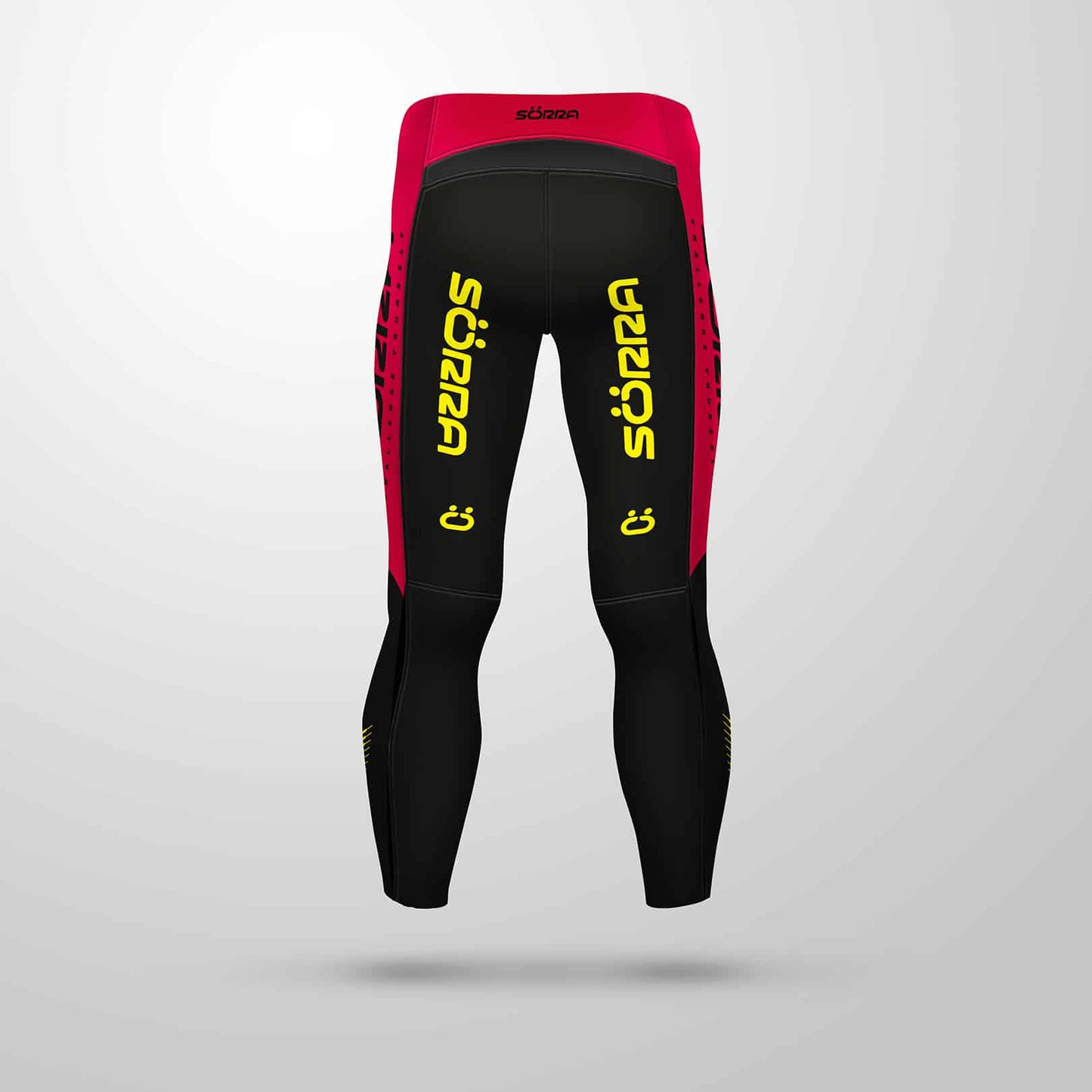 Race Trial Pant (with buckle) Red/Black/yellow (TRS) '22