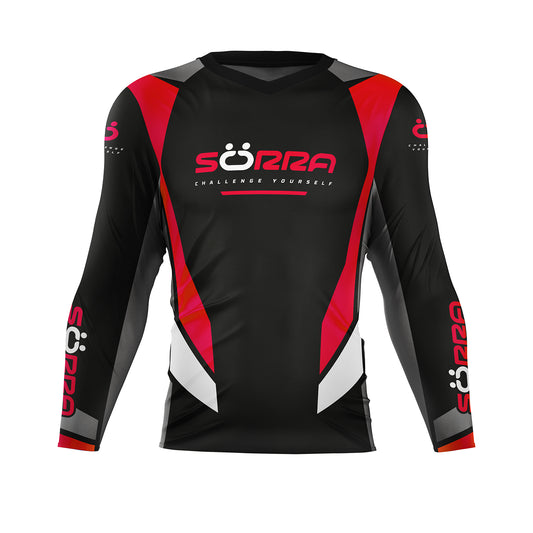 Race Trial Jersey Black/Red/White 23'