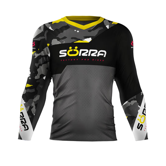Factory Trial Jersey Black/Grey/Red/Yellow 23'