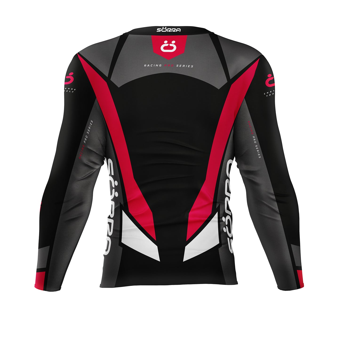 Race Trial Jersey Black/Red/White 23'