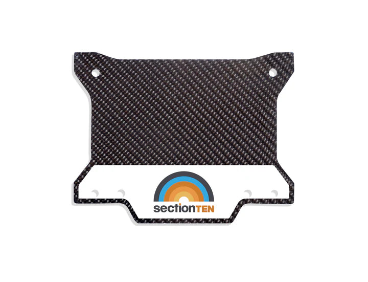 Trial Number Boards - Carbon