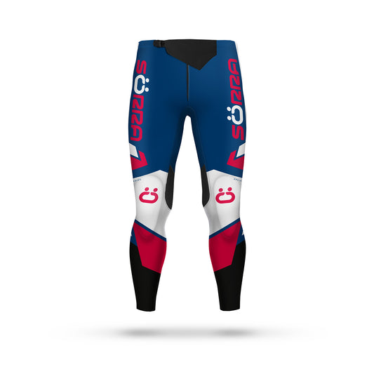 Race Trial Pant (with buckle) Blue/White/Red '23