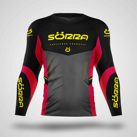 Race Trial Jersey Red/Black/Yellow (TRS) '22