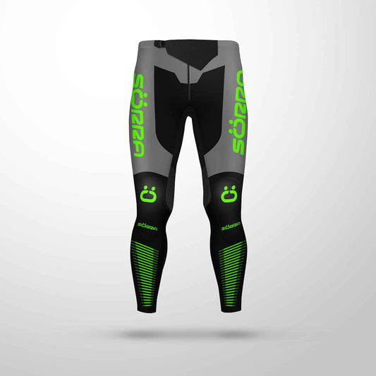 Race Trial Pant (with buckle) Green/Grey/Black  22'